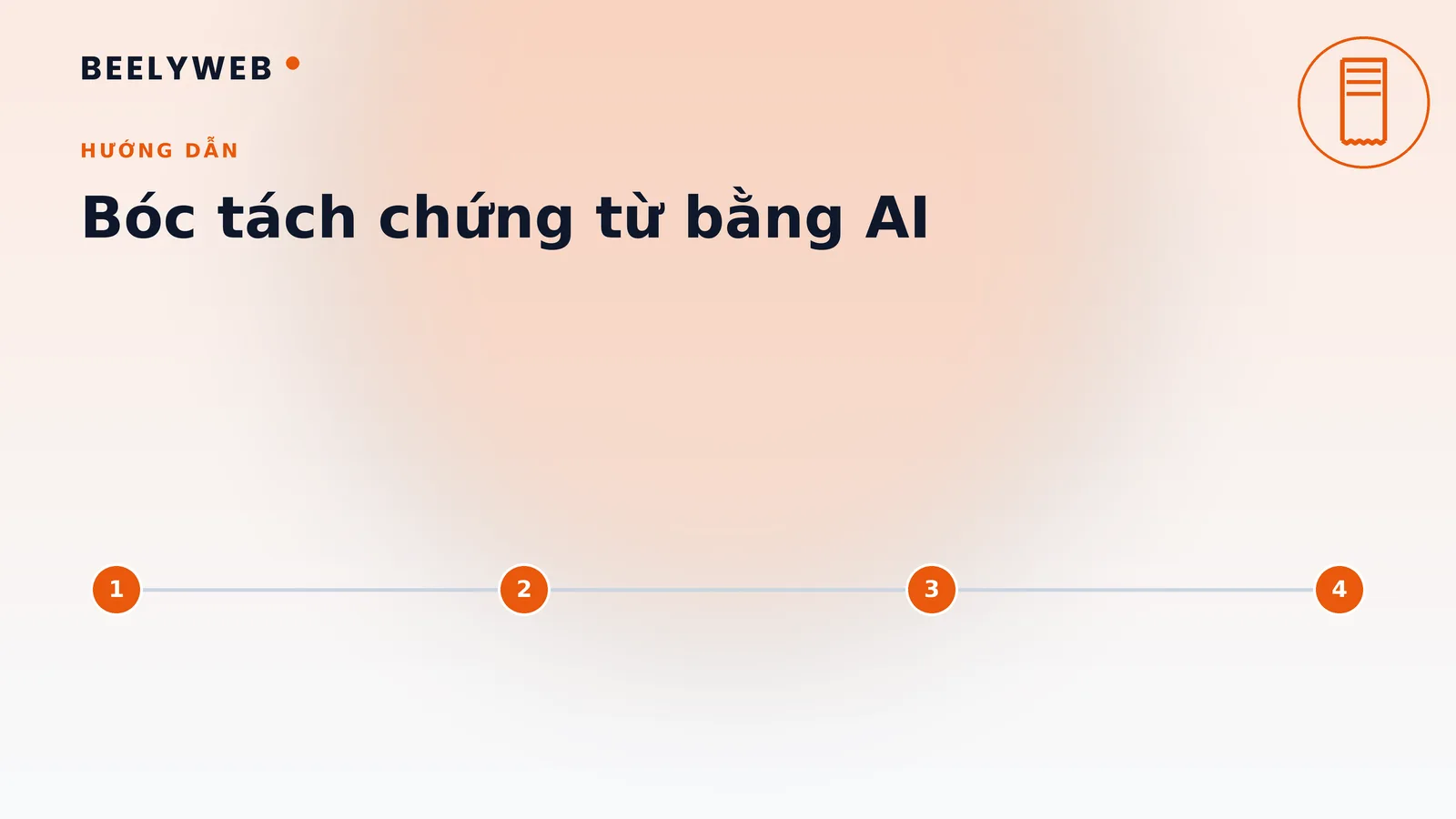 Bóc tách hoá đơn và chứng từ bằng AI rồi đẩy vào bảng tính