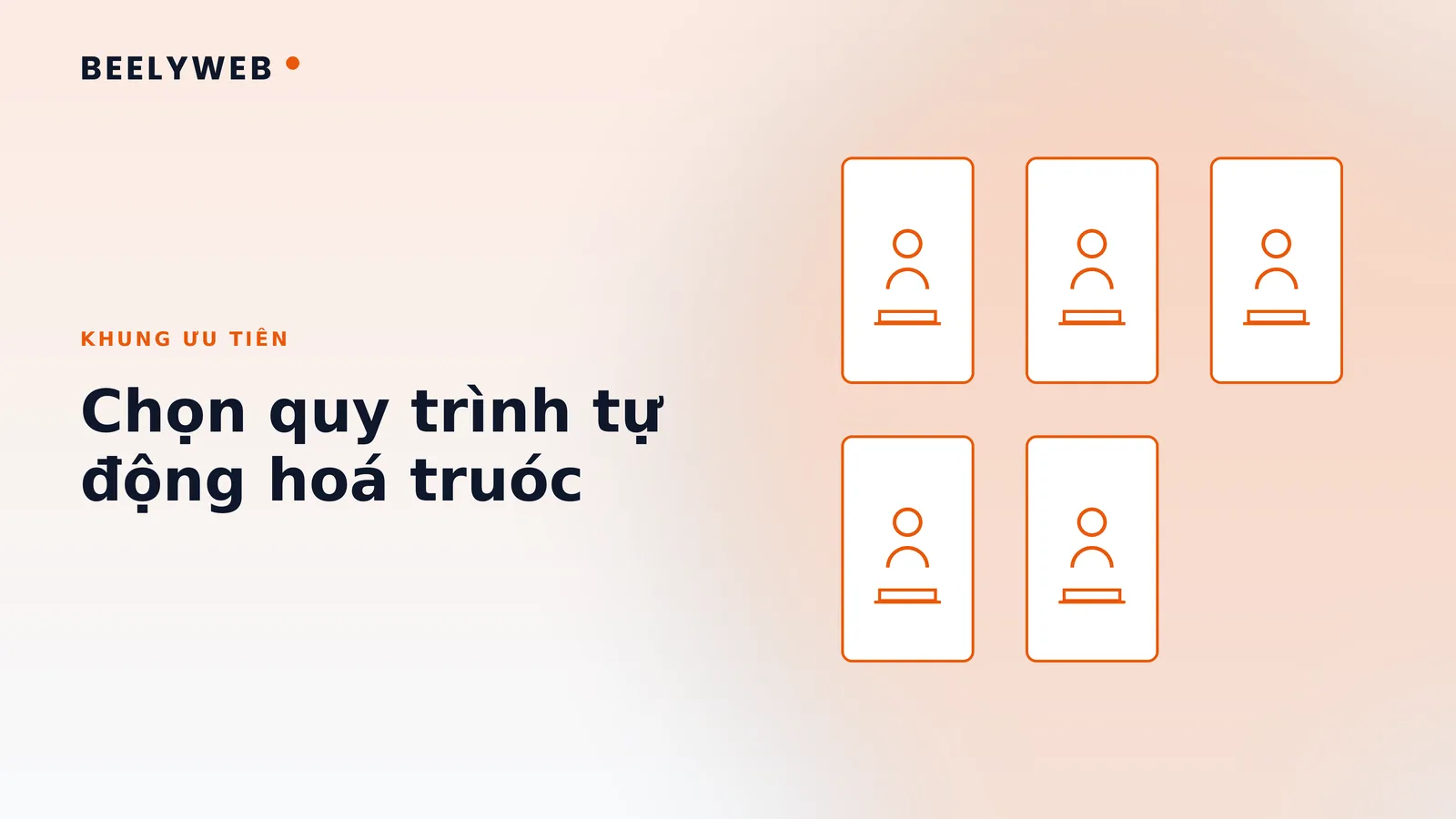 Chọn quy trình nào nên tự động hoá trước: khung ưu tiên