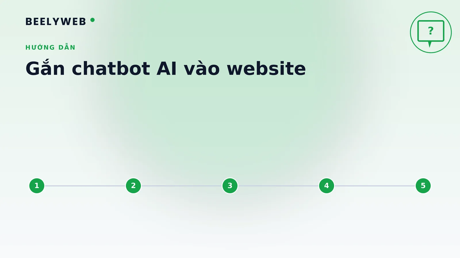Cách gắn chatbot AI vào website mà không phá trải nghiệm