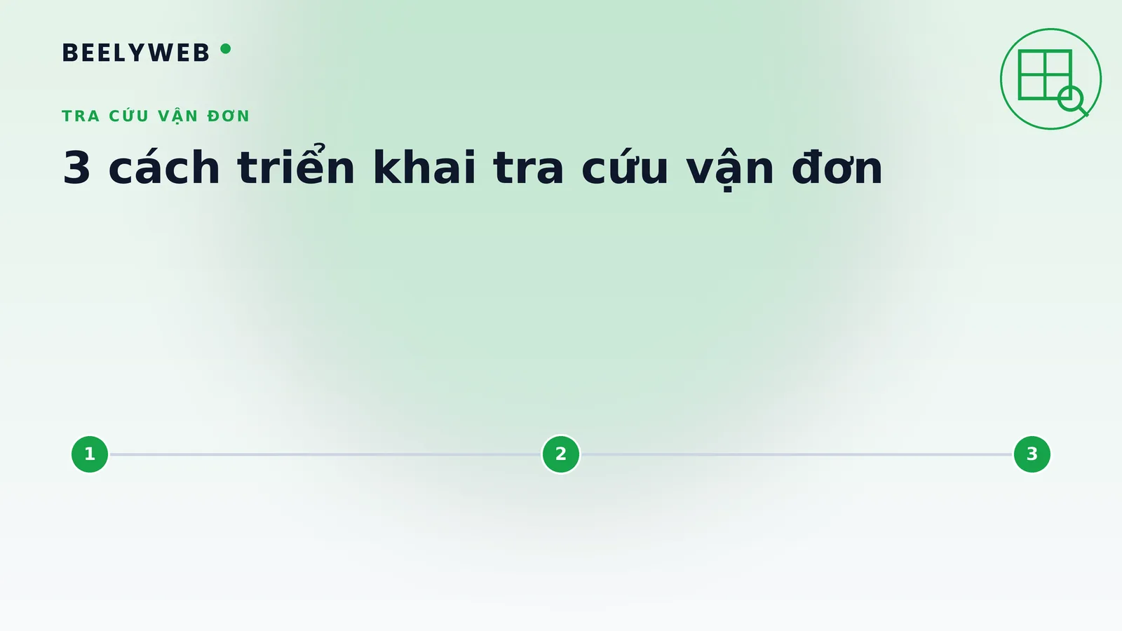 Tra cứu vận đơn trên website: cách triển khai cho công ty vận tải