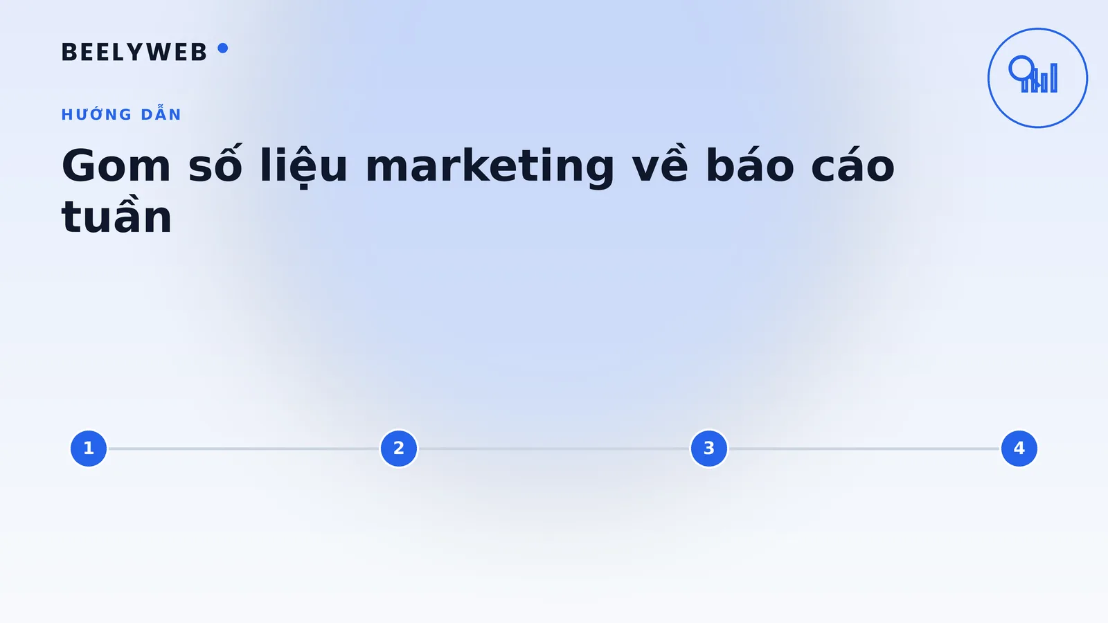Tự động gom số liệu marketing về một báo cáo hàng tuần