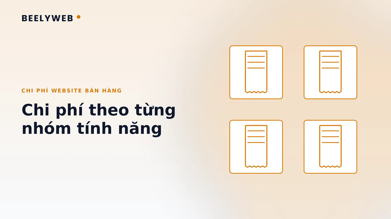 Chi phí website bán hàng: từ gói cơ bản đến đầy đủ tính năng