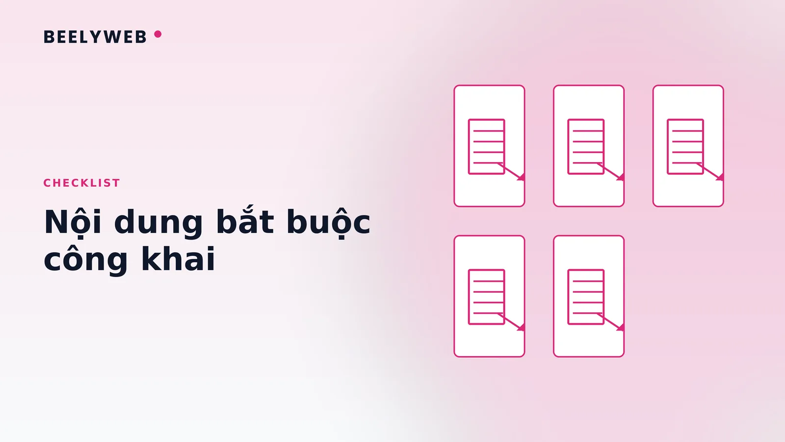 Nội dung bắt buộc công khai trên website trường học tại Việt Nam