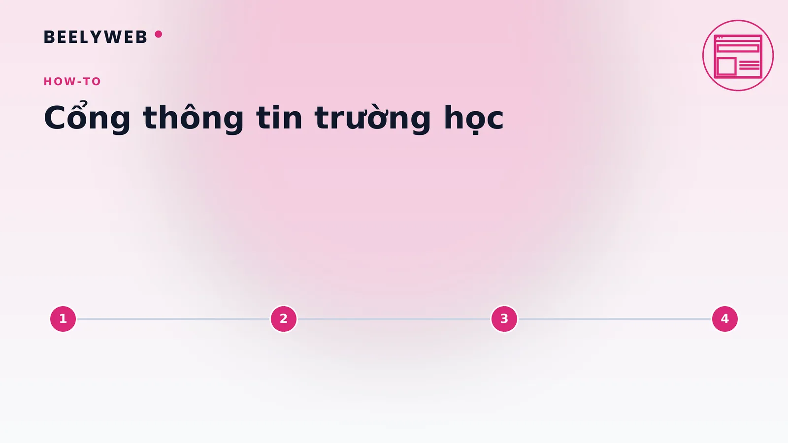 Cổng thông tin trường học: thông báo, tuyển sinh và tra cứu