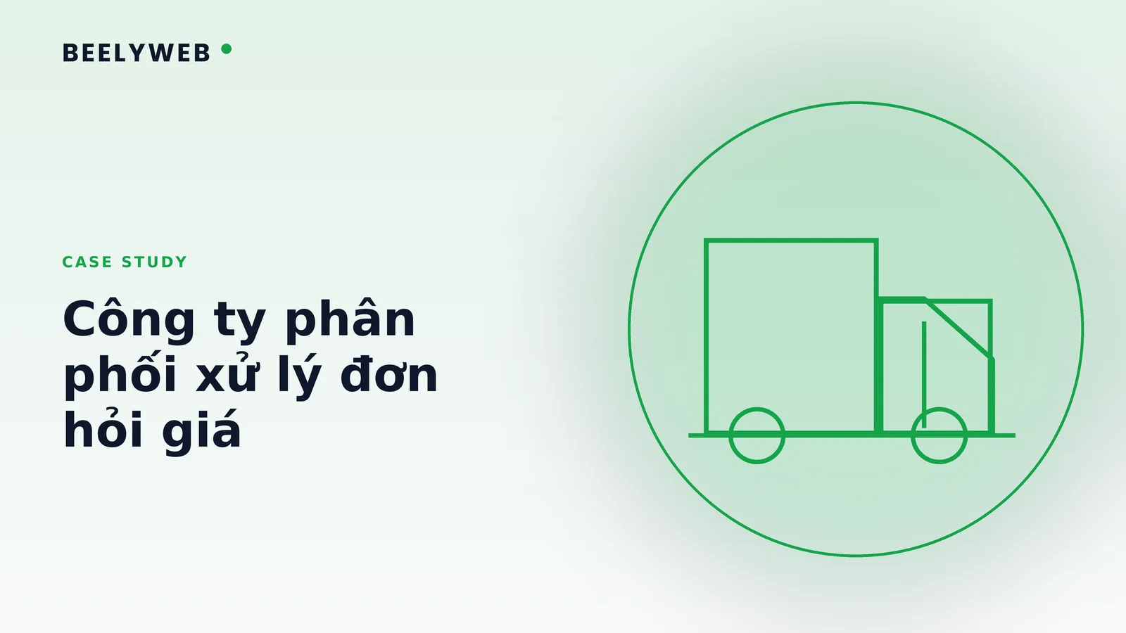 Công ty phân phối giảm 70% thời gian xử lý đơn hỏi giá