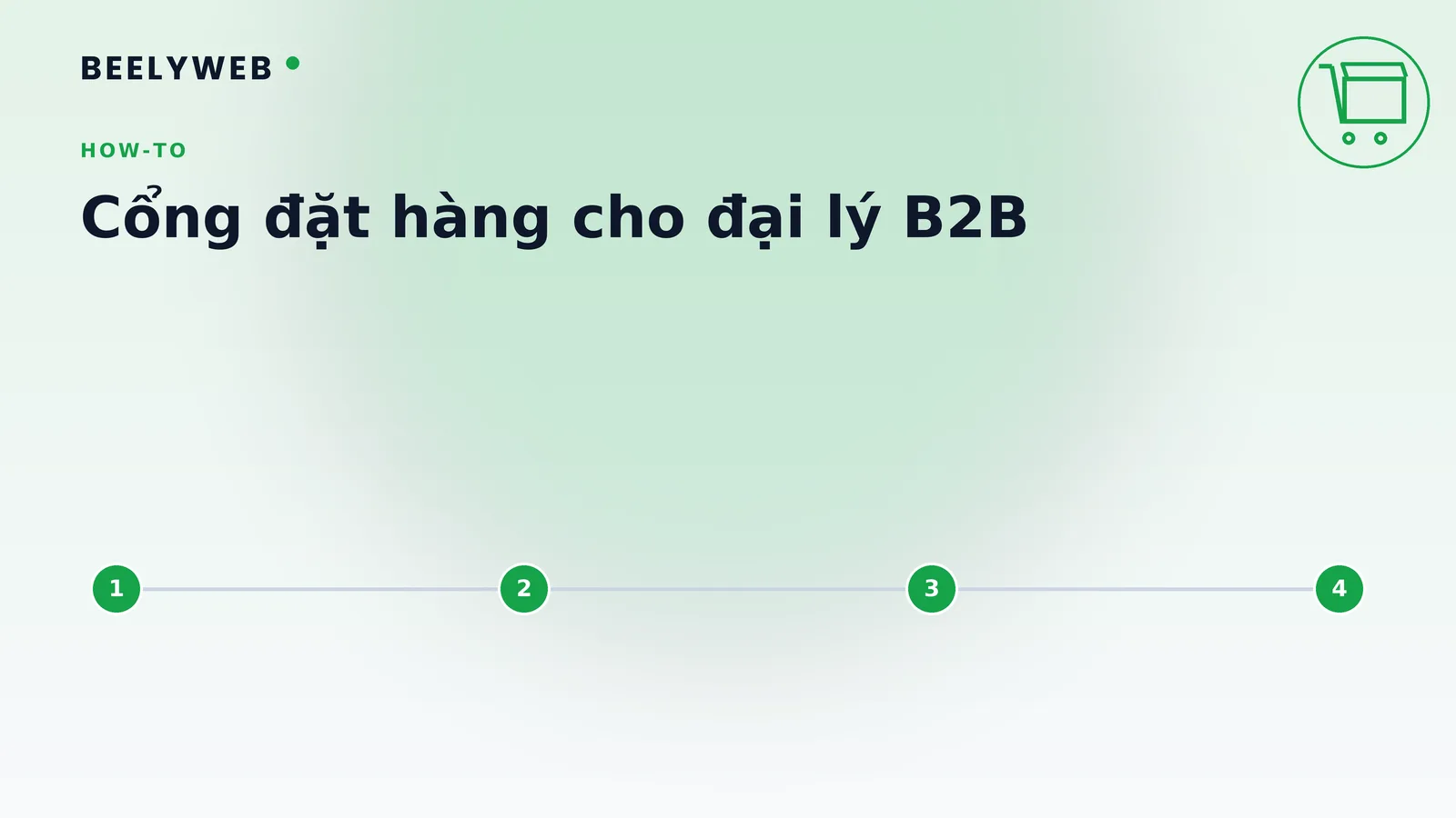 Cổng đặt hàng cho đại lý: website B2B của nhà phân phối